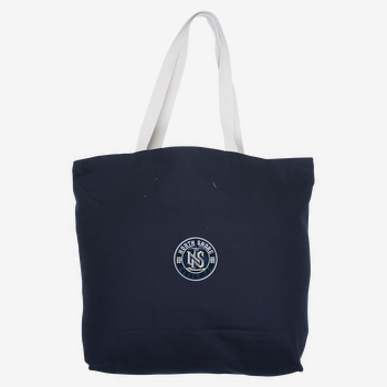 Navy canvas tote bag with the North Shore Elite FC crest.